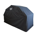Black Motorcycle Cover Storage Shed A9959