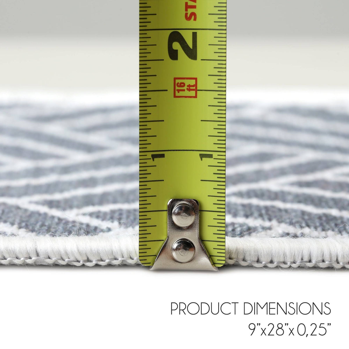 70% Cotton Anti-Slip Stair Treads with Double Adhesive Tape Y7447