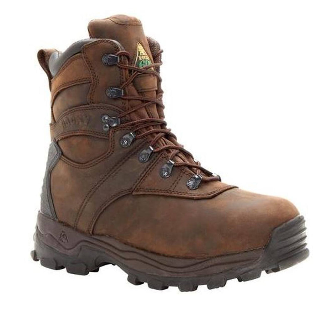 Insulated Waterproof Brown Utility Boots J404045