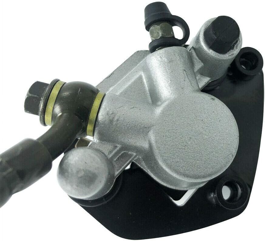 Rear Hydraulic Brake Caliper Assembly with Disc Rotor Kit for Go-kart ATVs 4 Wheeler J4838