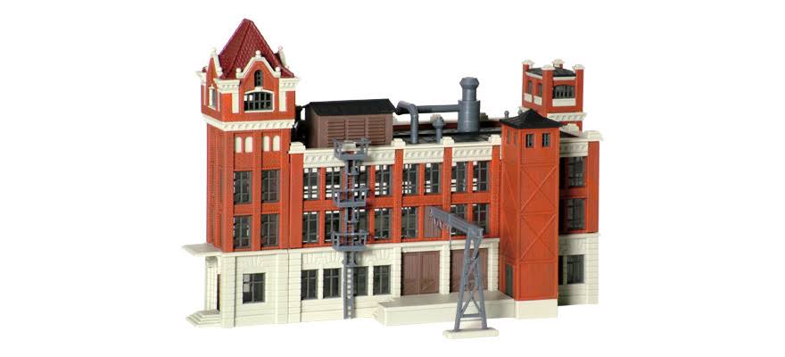 N Scale Factory Building X623
