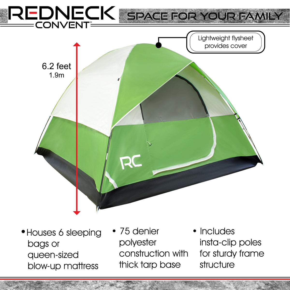 6 Person Pop Up Dome Tent C8349