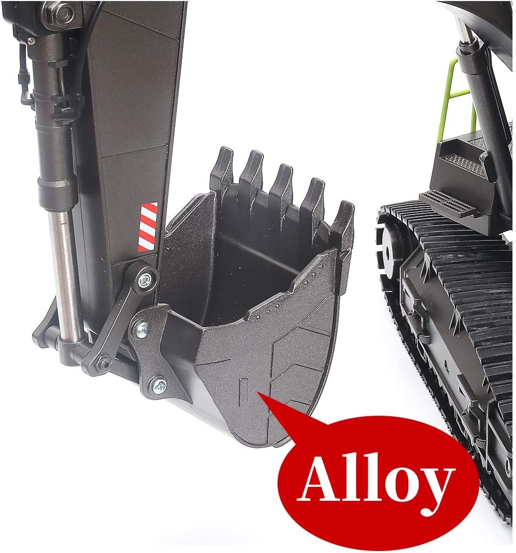RC Excavator Toy with LED Light Sounds Y350