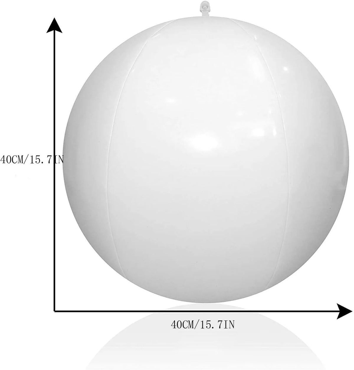 Light Up Glow In The Dark PVC Beach Balls V94039