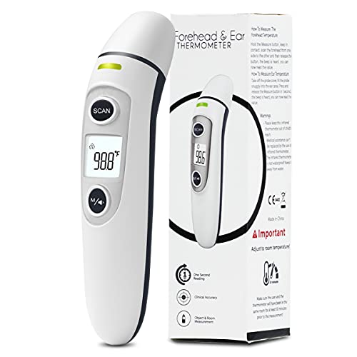 Digital Infrared Temporal Thermometer (Dark Blue) W34684