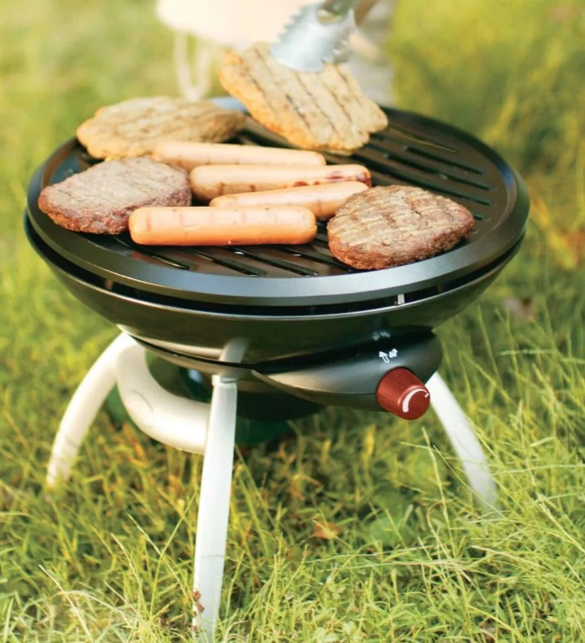 Propane Grill, Detachable Legs, 8,000 BTU, 122 Sq In X5011