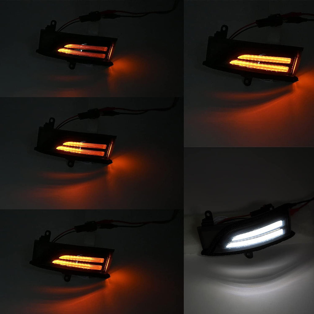 Smoked Lens LED Side Mirror Marker Lights F748