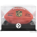 Black Base Football Logo Display Case R549192