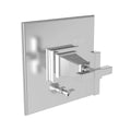 Balanced Pressure Tub & Shower Diverter Plate with Handle Biscuit K26929