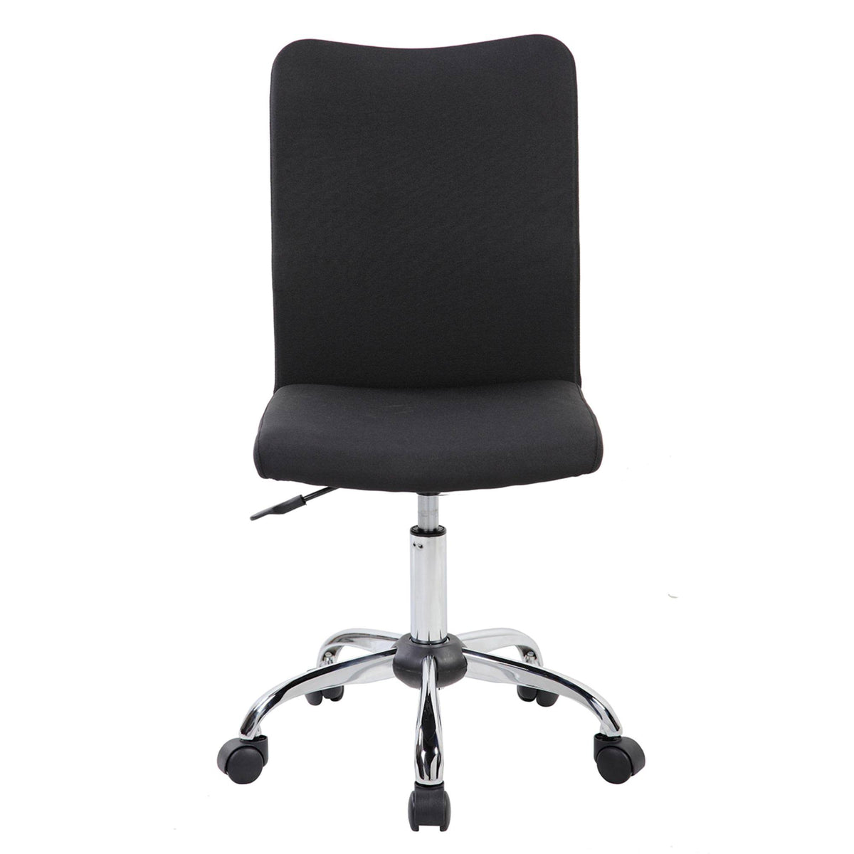 Black Armless Task Chair W670