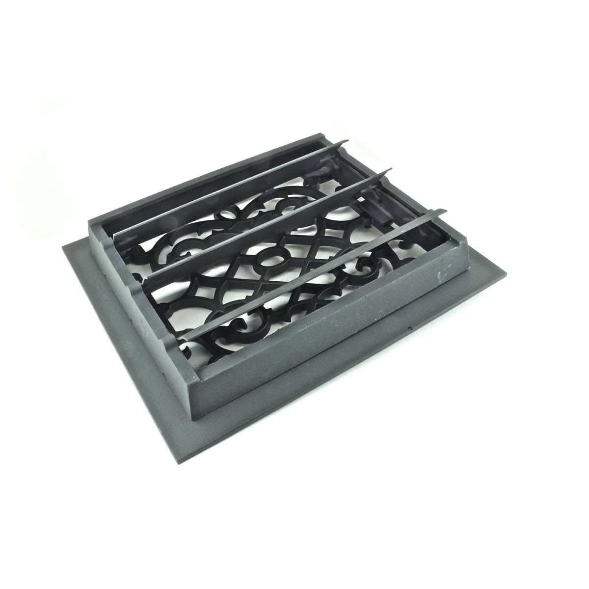 Victorian Cast Floor Heat Register Vent 10 x 12 Z58875