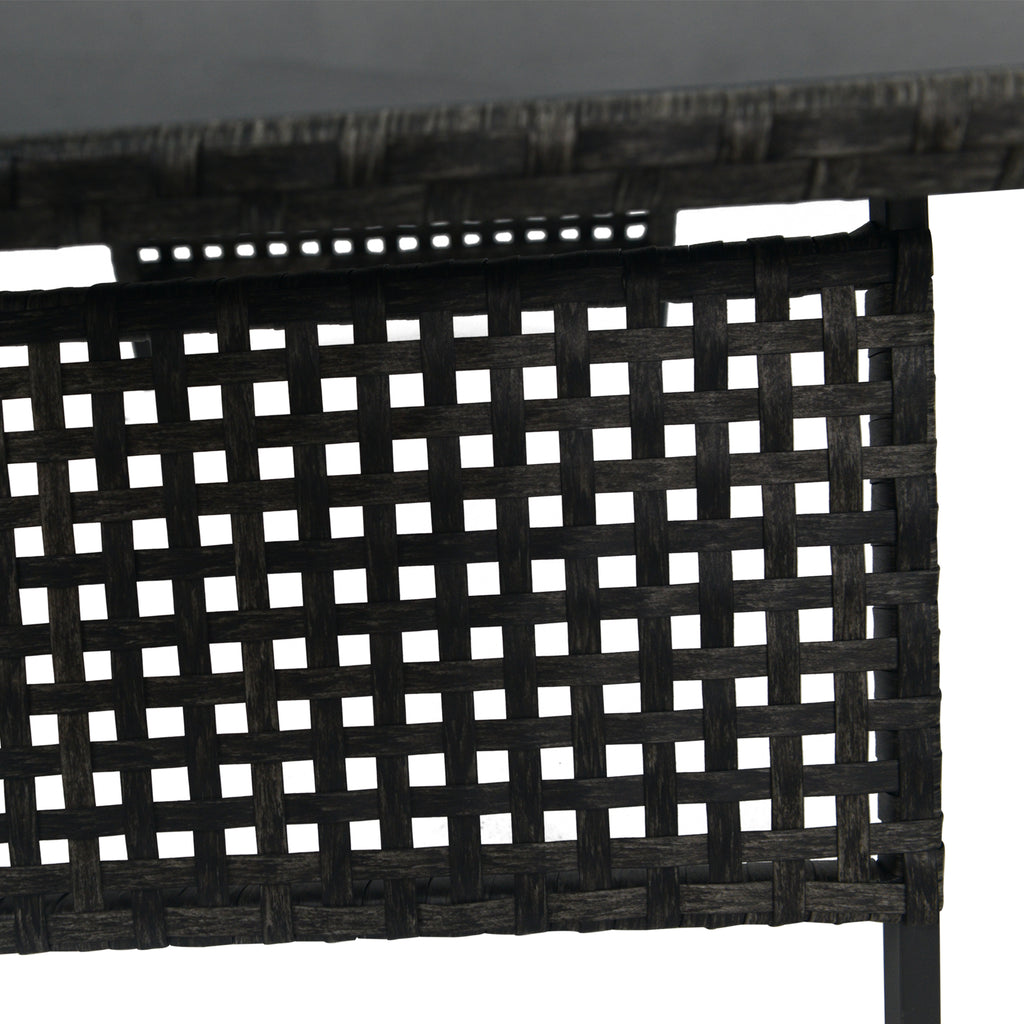 4Pcs Outdoor Patio Wicker Furniture Set I2581