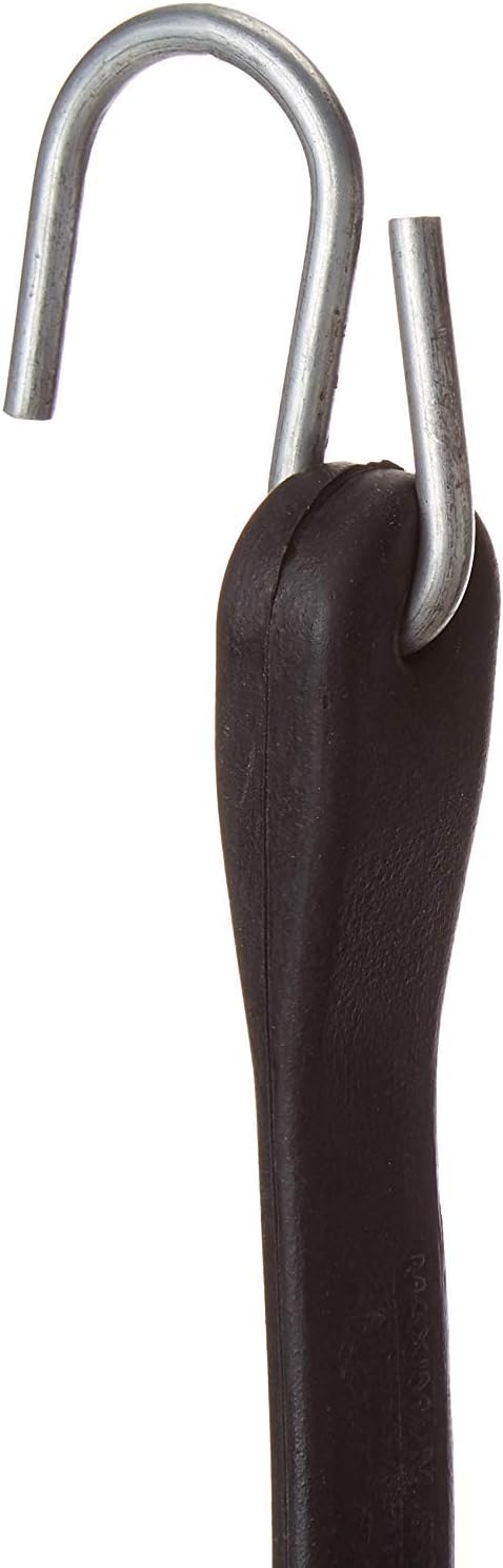 Pack of 50 41 inch Rubber Bungee Cords with Metal S Hooks R551