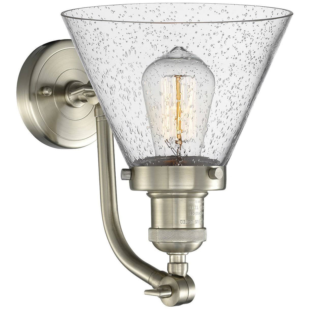 Large Cone 1 Light Sconce O476814