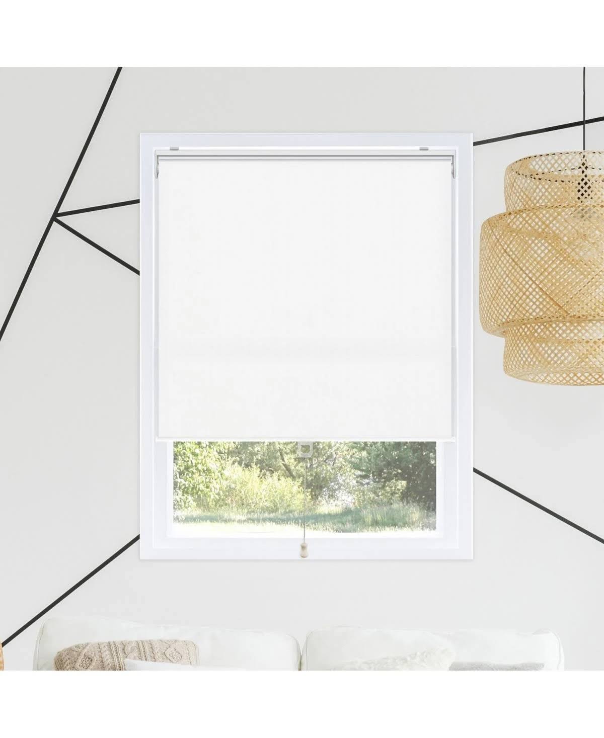 53 x 72 in. Cordless Room Darkening Roller Shades O9866