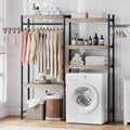 5-Tier Wood Over The Washer and Dryer Laundry Drying Clothes Racks O475