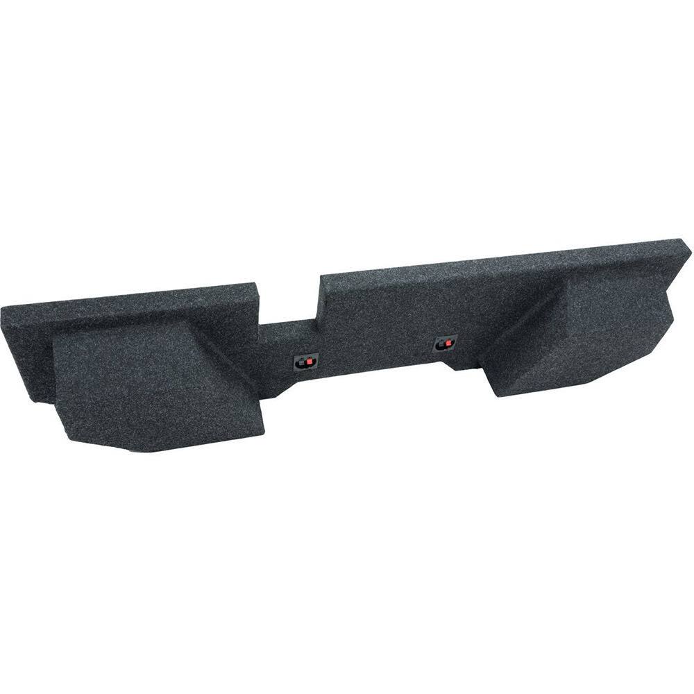 Dual Upfire Enclosure for Dodge Ram Quad Cab 2002 u0026 Up (12 inch) Y4420