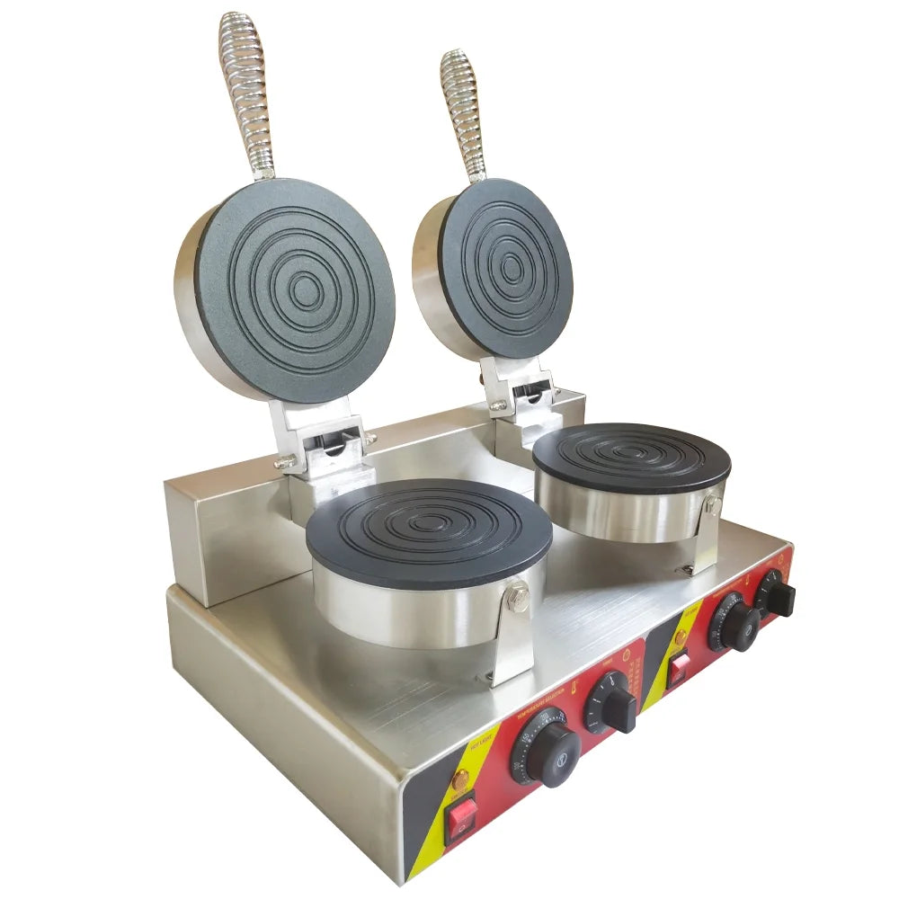 Dual Round Nonstick Electric Waffle Maker T57970
