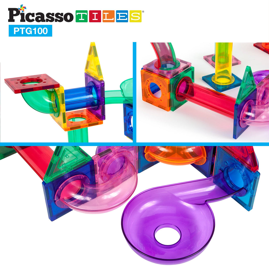 Magnetic Marble Run 100 Piece Building Set G459