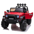 12V Red Electric Ride on Car with Remote Control R3716