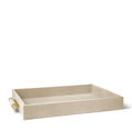 Wheat Shagreen Serving Tray A3839