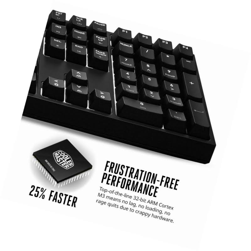 Black USB Mechanical Keyboard I22913