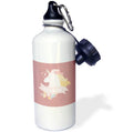 Rose Gold Pink Girly Unicorn Water Bottle, 21-ounce C63232