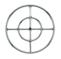 18x22 Round Stainless Steel Fire Pit Burner Z39180