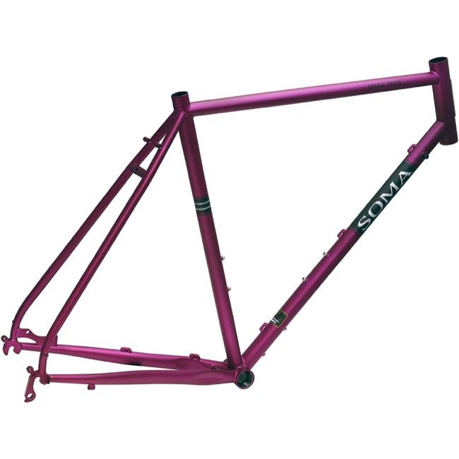 Purple Double Cross Disc Frame, 60cm Q19428