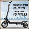 Electric Scooter with 10" Pneumatic Tire, 1600W Motor, 40 Miles Range G418533