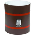 Trim Coil 12 inch by 50 Feet White Brown Aluminum X475606