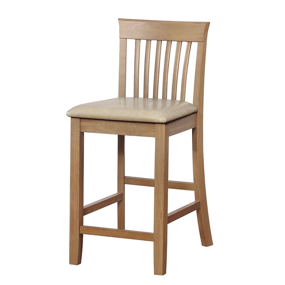 Beige/Green Counter Stool J74532
