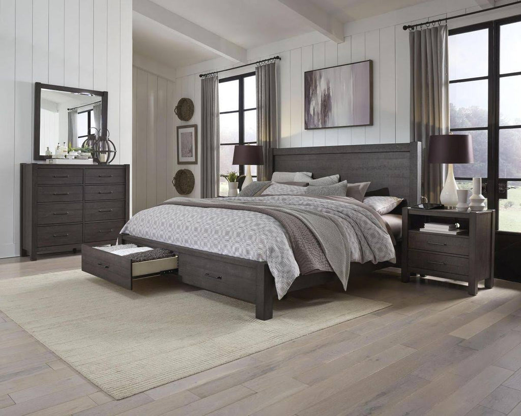 2 Drawer Nightstand in Carob V403917
