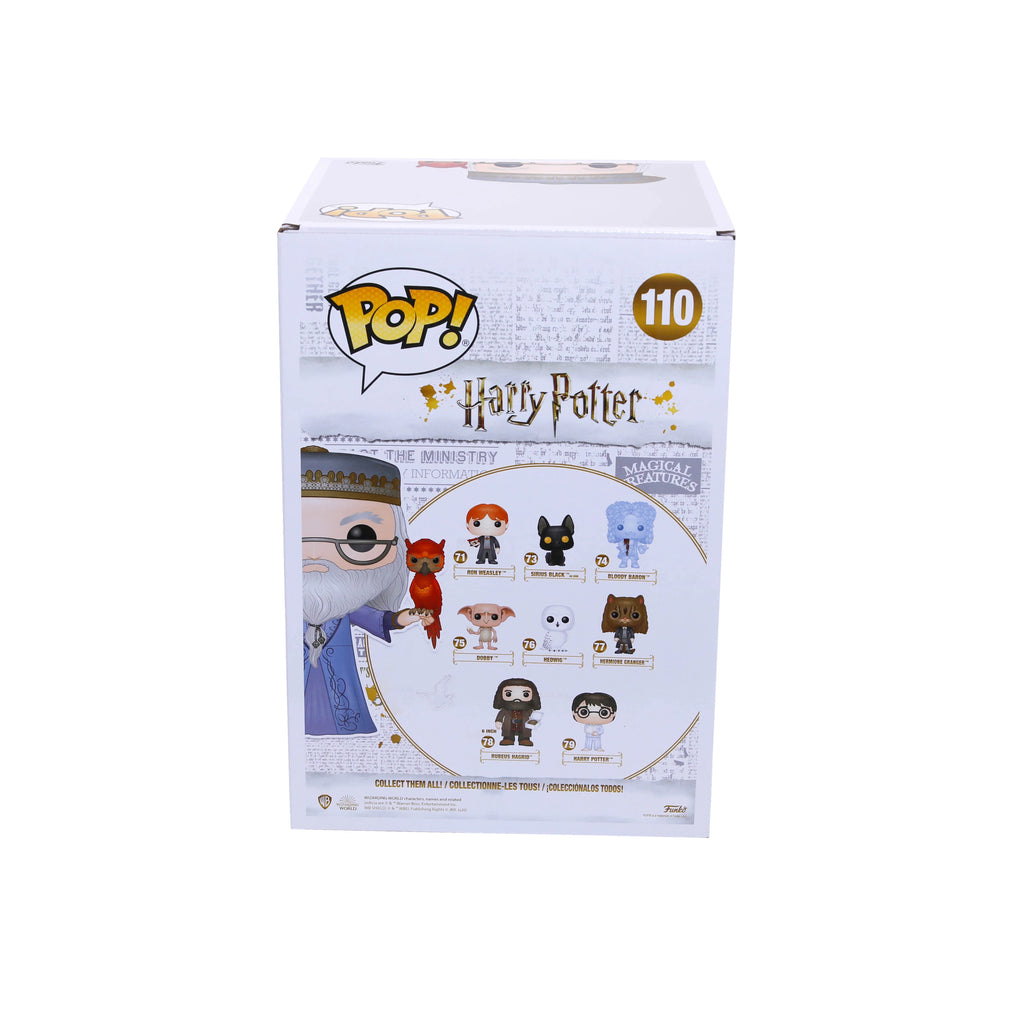 10" Harry Potter Dumbledore w/Fawkes T16303