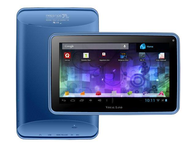 7 inch Touchscreen 8GB Android 4.1 Tablet (Sky Blue) H778379
