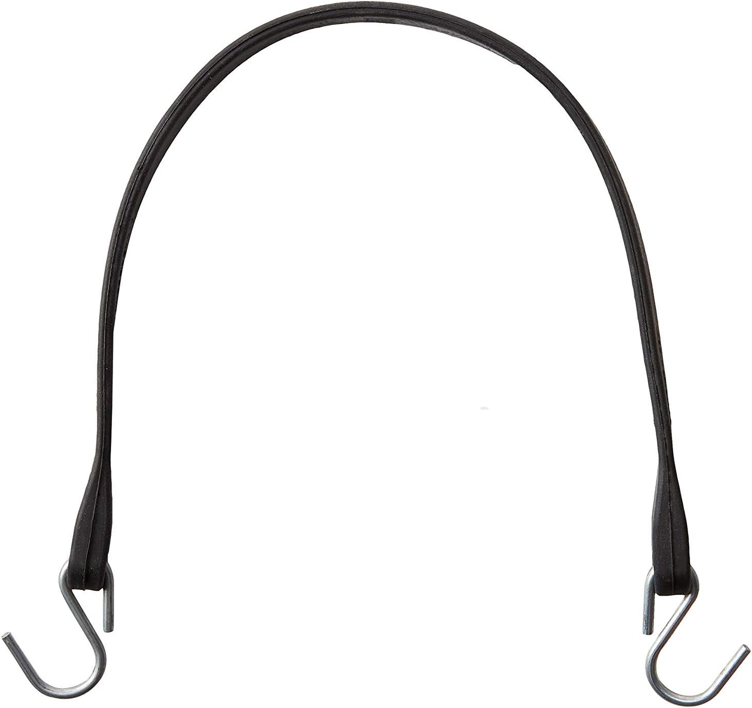 Pack of 50 41 inch Rubber Bungee Cords with Metal S Hooks R551