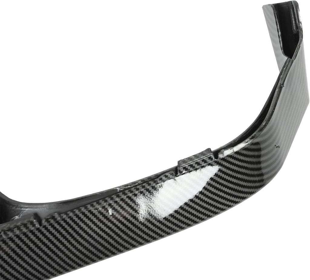 3PCS Rear Bumper Diffuser Carbon Fiber Style R759