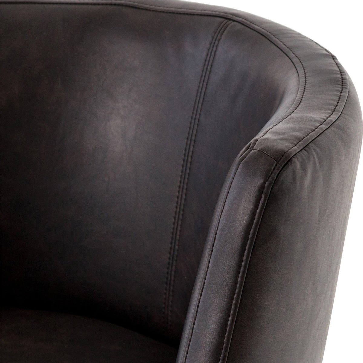 Distressed Black Dining Chair W189089