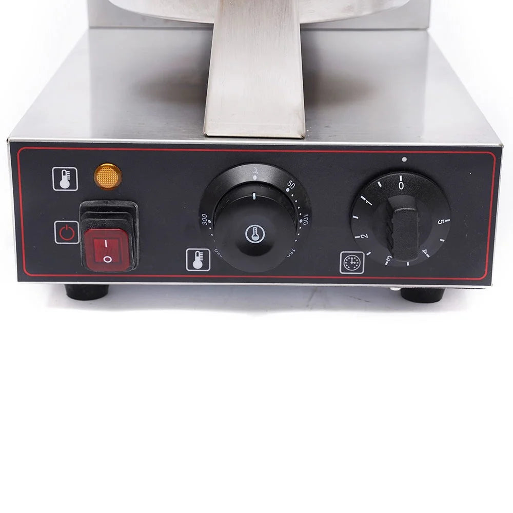Electric Burger Waffle Maker Non Stick Panini Press Machine 1000W Single Head K92270