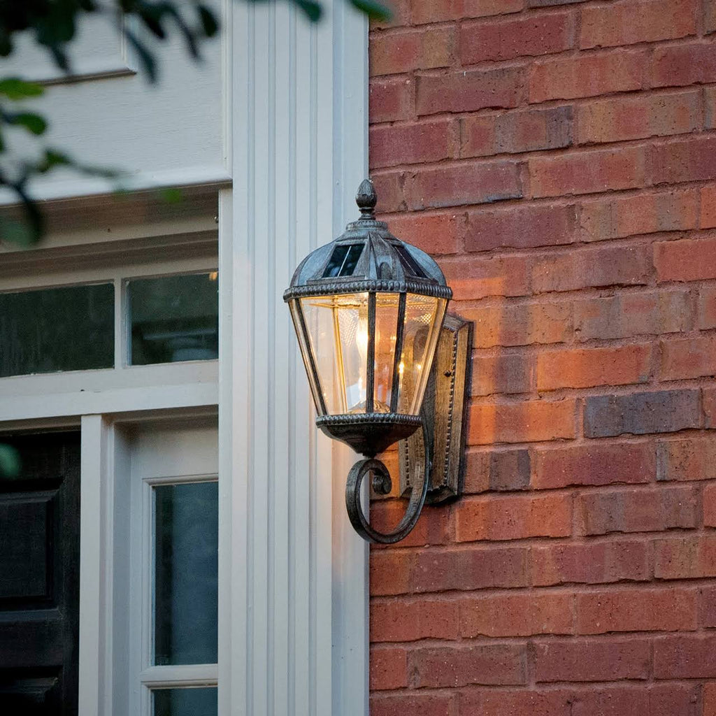 Bronze Royal Solar Light Wall Mount E66920