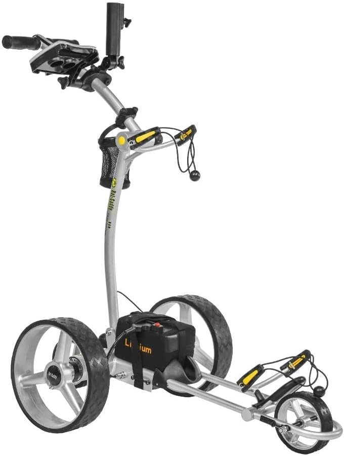 Silver Electric Push Cart J6185