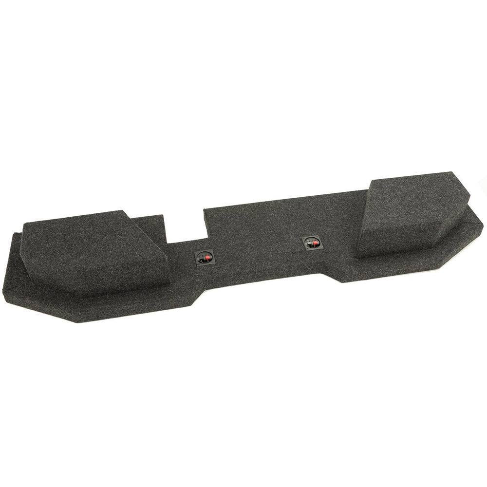 Dual Upfire Enclosure for Dodge Ram Quad Cab 2002 u0026 Up (12 inch) Y4420