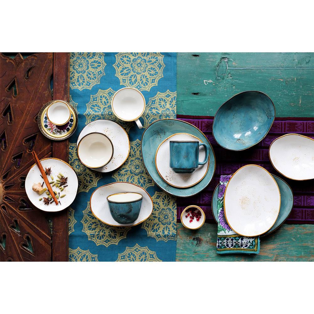 11x22 China Square Plate - 12/Case D982
