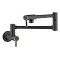 Rubbed Bronze Wall Mounted Pot Filler L497551