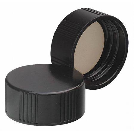Black Screw Closure Cap, Size 24-400, pk100 R808289
