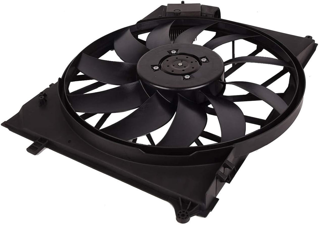 Auxiliary Brushless Cooling Fan Assembly for Mercedes Benz W220 S430 S500 S600 S65 CL500 CL55 SL63 A331