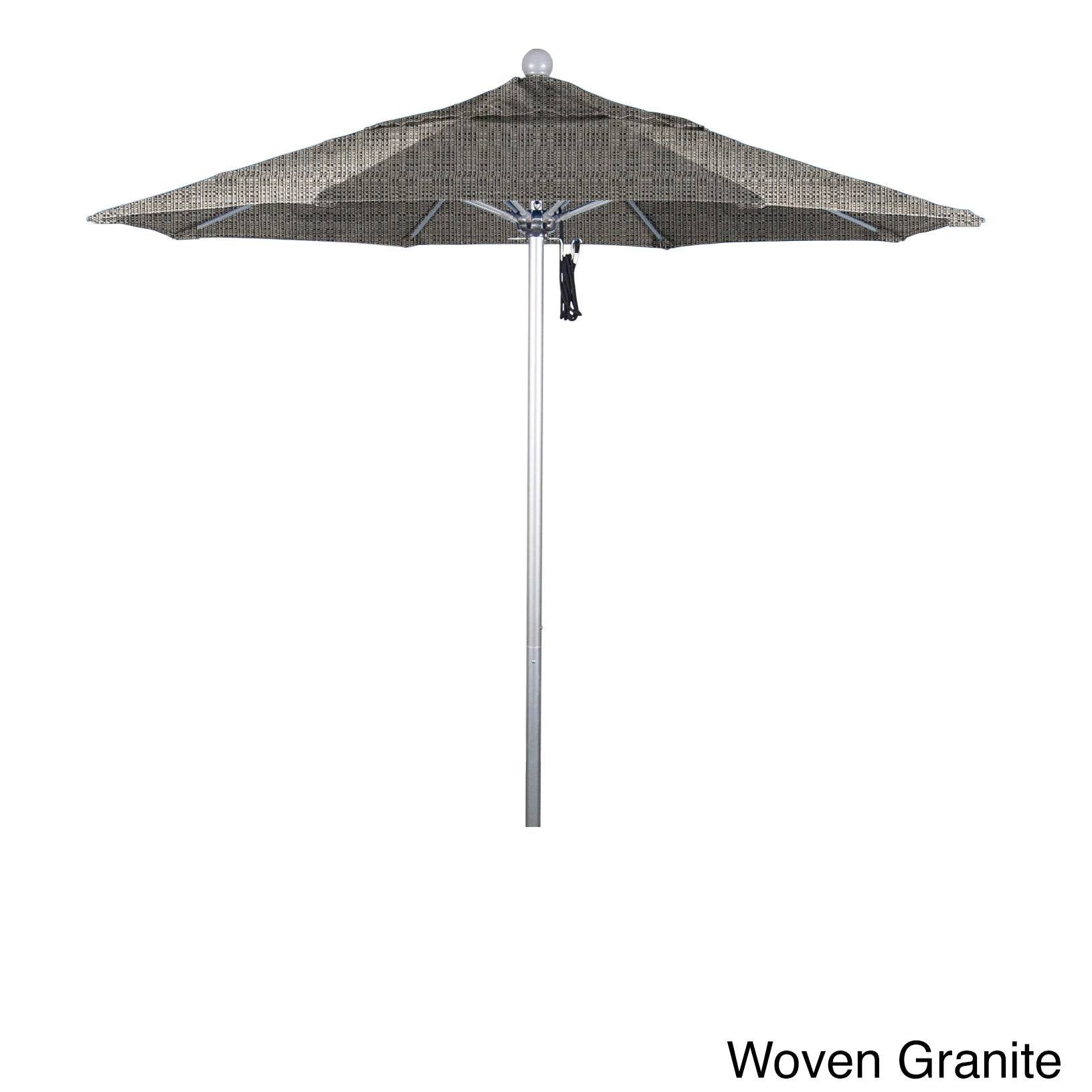 7.5 ft Silver Market Umbrella J25980