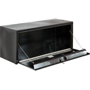 Black Steel Underbody Truck Box (18x18x36 inch) Y267837