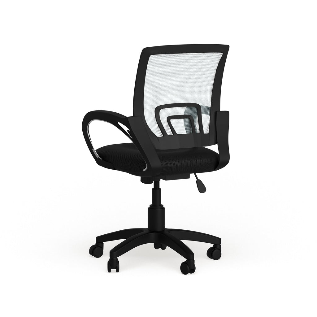Purple Mesh Back Office Chair I493