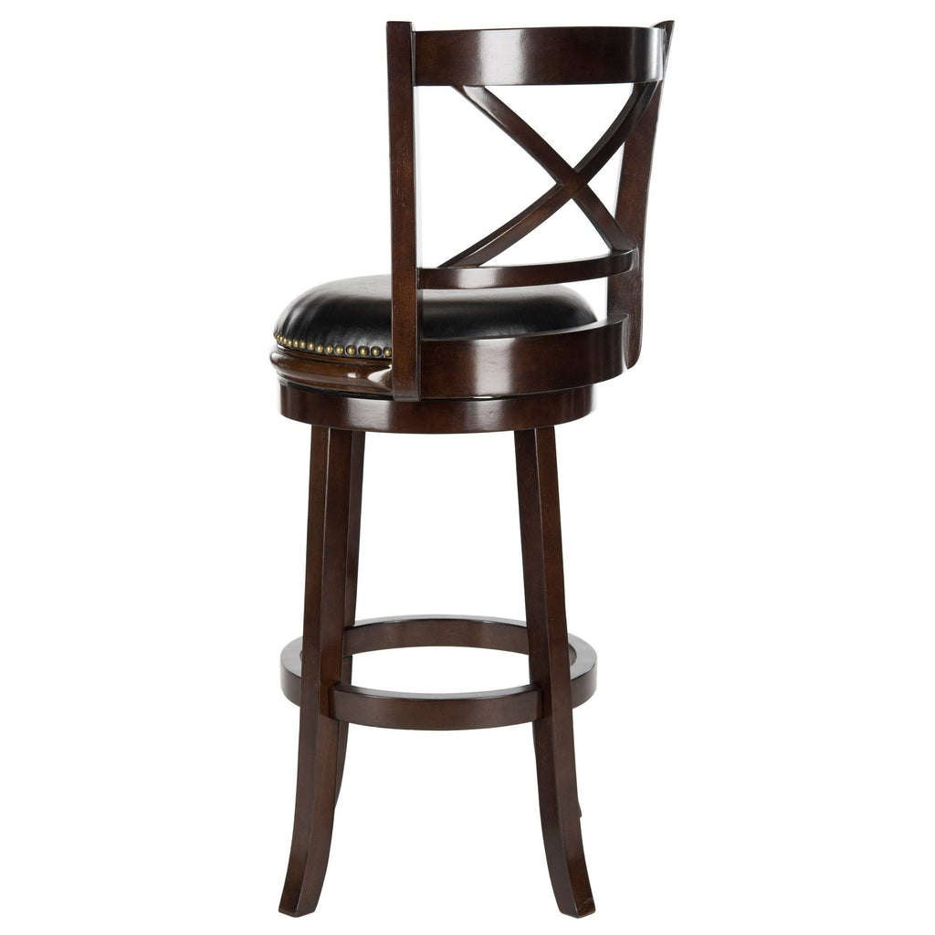 Swivel Bar Stool Cappuccino/Black B13675
